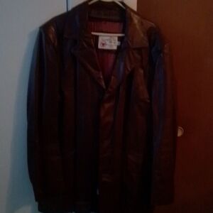 Men's Brown Leather Jacket